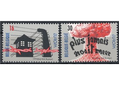BELGIUM 1995 Europe 2v MNH**