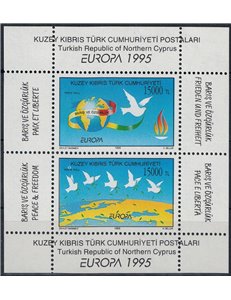 NORTHERN CYPRUS 1995 Europe s/s MNH**