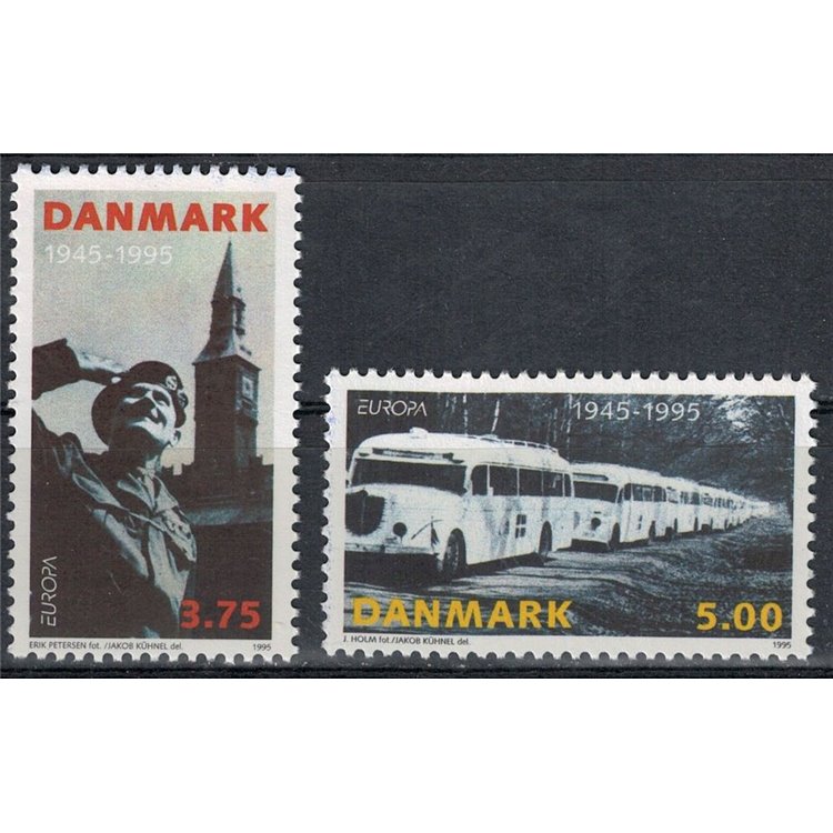 DANIMARCA 1995 Europa 2v MNH**
