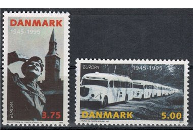 DANIMARCA 1995 Europa 2v MNH**