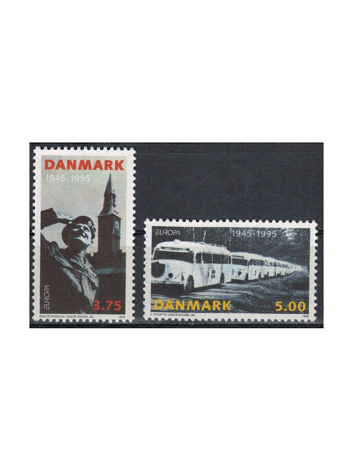 DANIMARCA 1995 Europa 2v MNH**