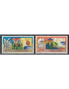 FAEROER 1995 Europa 2v MNH**