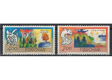 FAEROER 1995 Europa 2v MNH**