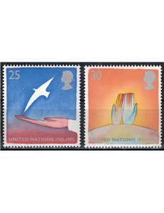 GREAT BRITAIN 1995 Europe 2v MNH**