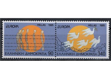 GREECE 1995 Europe 2v MNH**