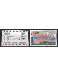 GREENLAND 1995 Europe 2v MNH**