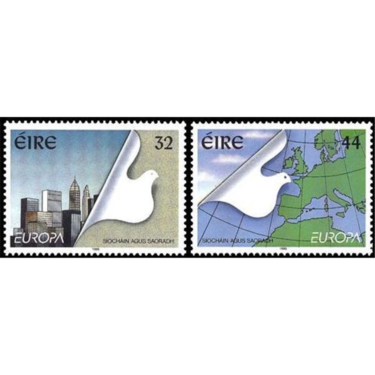 IRELAND 1995 Europe 2v MNH**