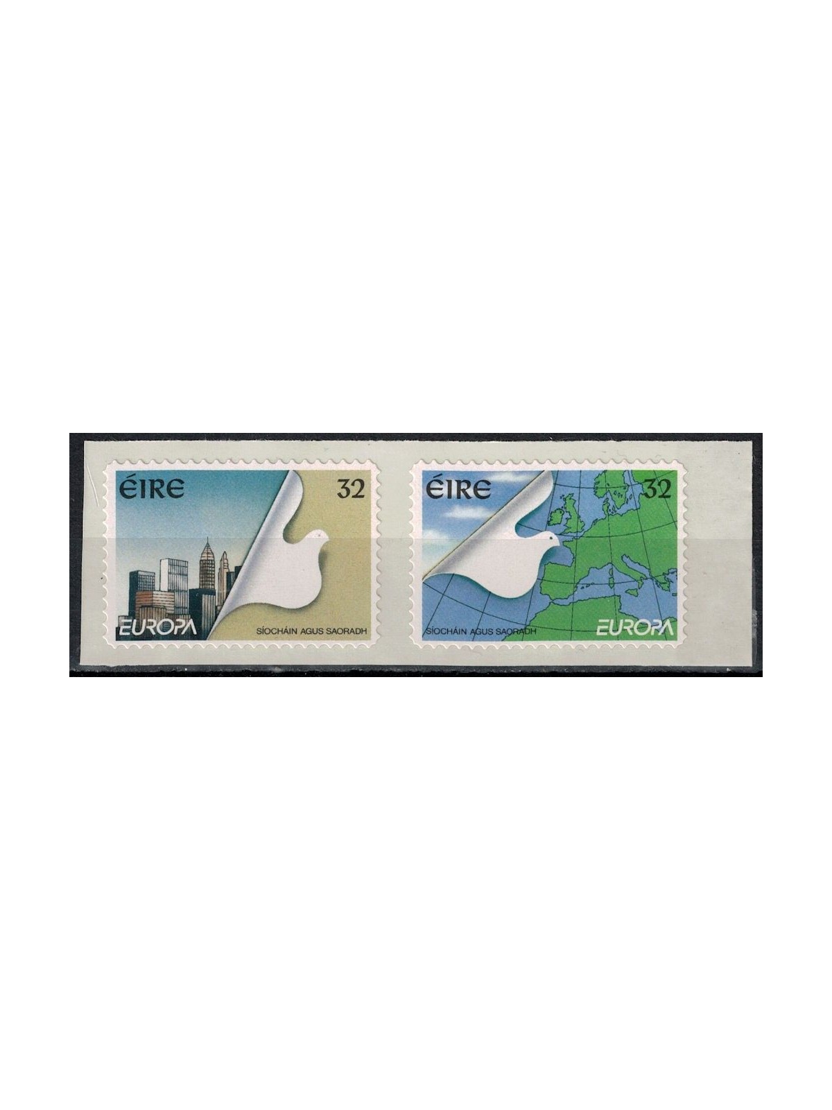 IRELAND 1995 Europe (stickers) 2v MNH**
