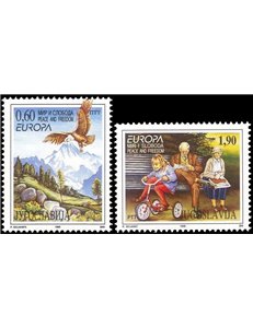 YUGOSLAVIA 1995 Europe 2v MNH**