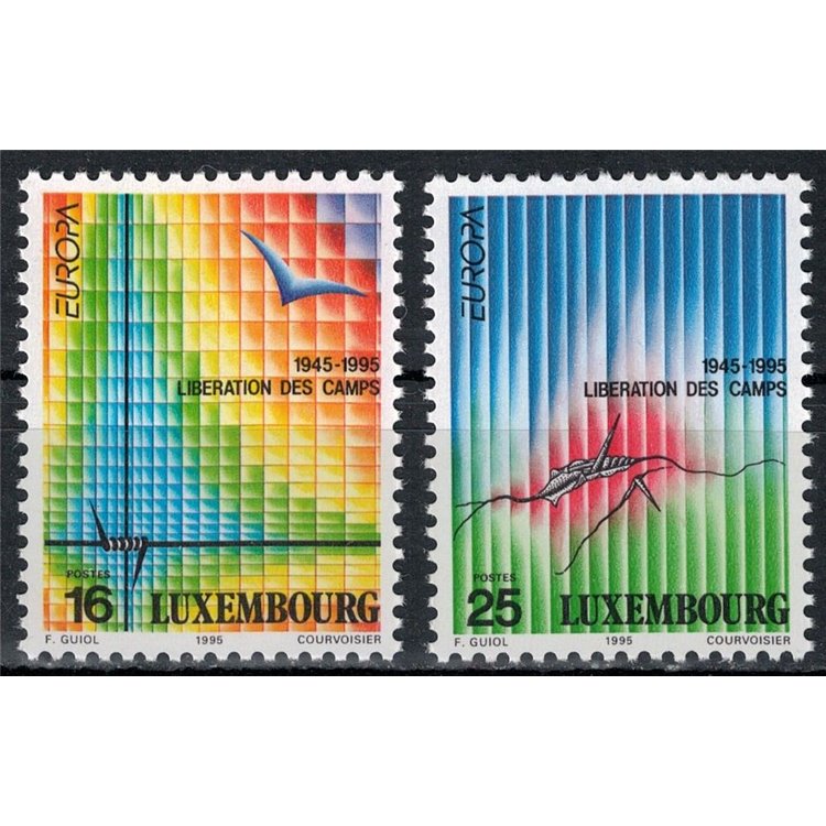 LUSSEMBURGO 1995 Europa 2v MNH**
