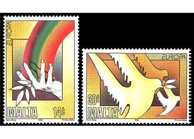 MALTA 1995 Europa 2v MNH**