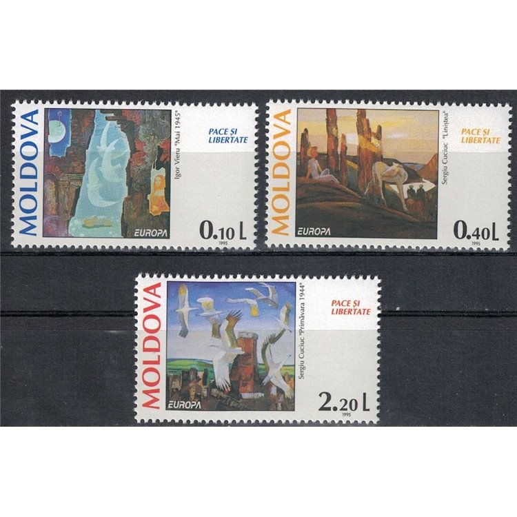 MOLDOVA 1995 Europe 3v MNH**