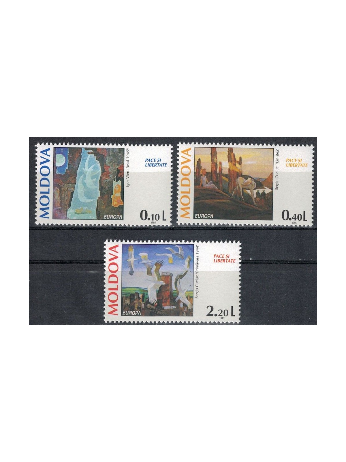 MOLDOVA 1995 Europe 3v MNH**