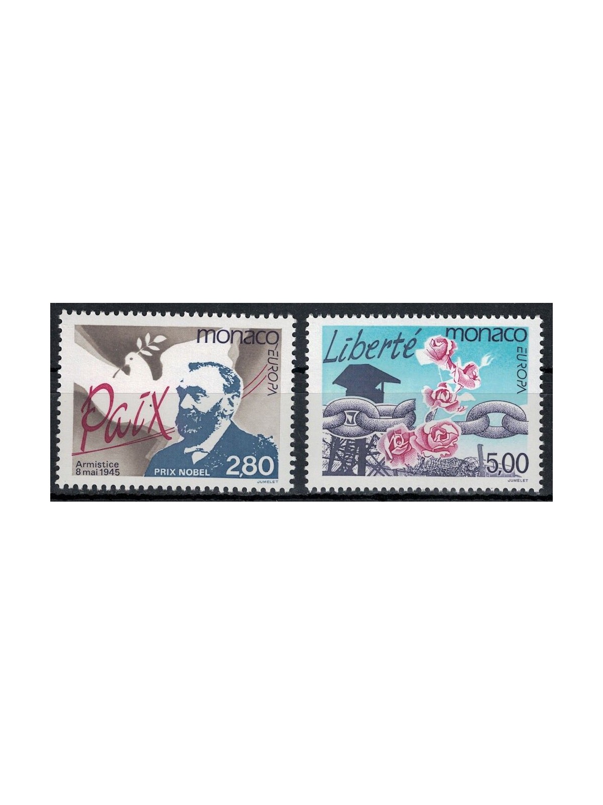MONACO 1995 Europa 2v MNH**