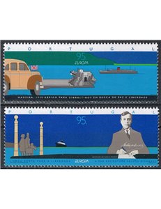 PORTOGALLO 1995 Europa 2v MNH**