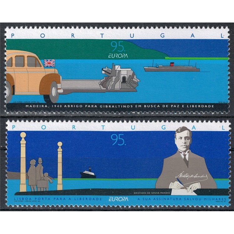 PORTOGALLO 1995 Europa 2v MNH**