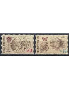 CZECH REPUBLIC 1995 Europe 2v MNH**