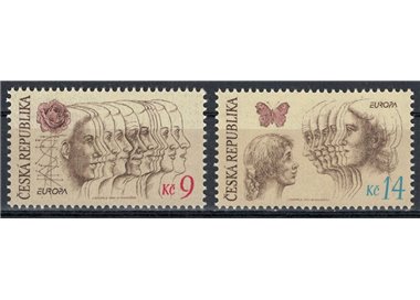 CZECH REPUBLIC 1995 Europe 2v MNH**