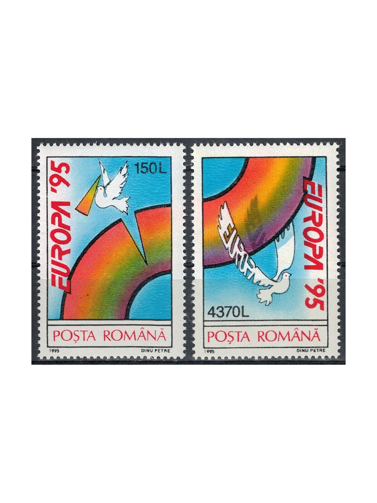 ROMANIA 1995 Europe 2v MNH**