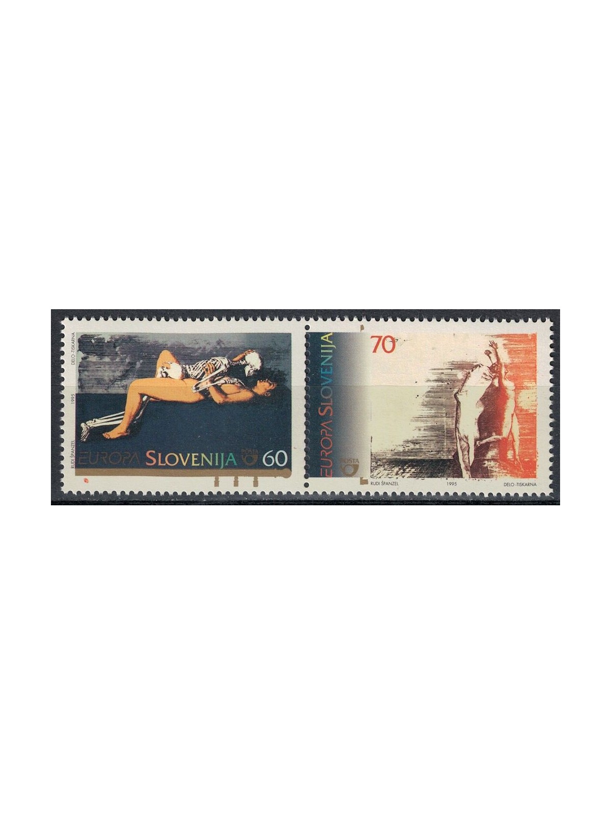 SLOVENIA 1995 Europe 2v MNH**