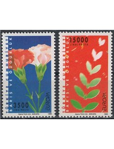 Türkiye 1995 Europe 2v MNH**