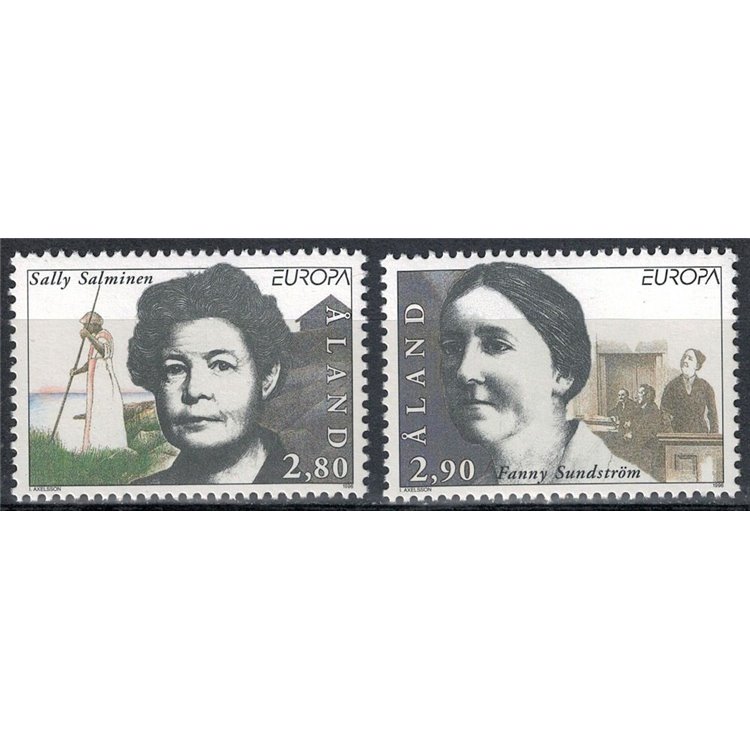ALAND 1996 Europe 2v MNH**