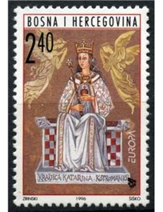 BOSNIA CROATA 1996 Europa MNH**