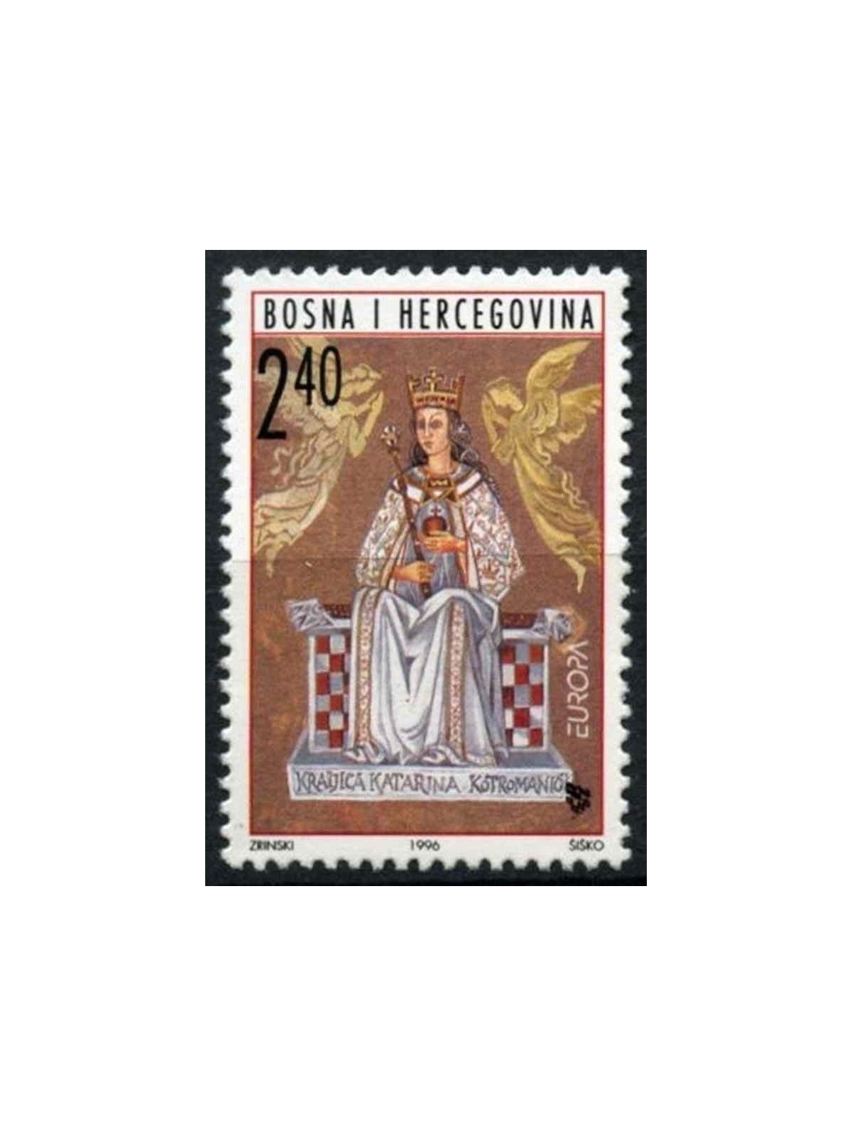 BOSNIA CROATA 1996 Europa MNH**