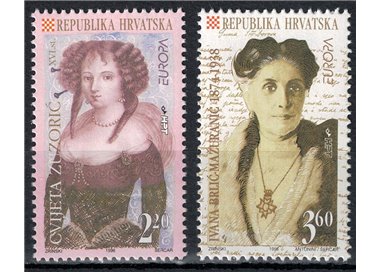 CROAZIA 1996 Europa 2v MNH**