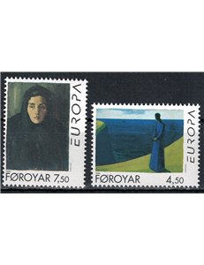 FAROE ISLANDS 1996 Europe 2v MNH**