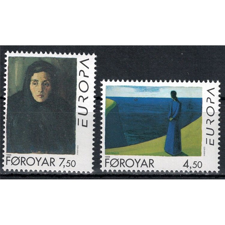 FAEROER 1996 Europa 2v MNH**