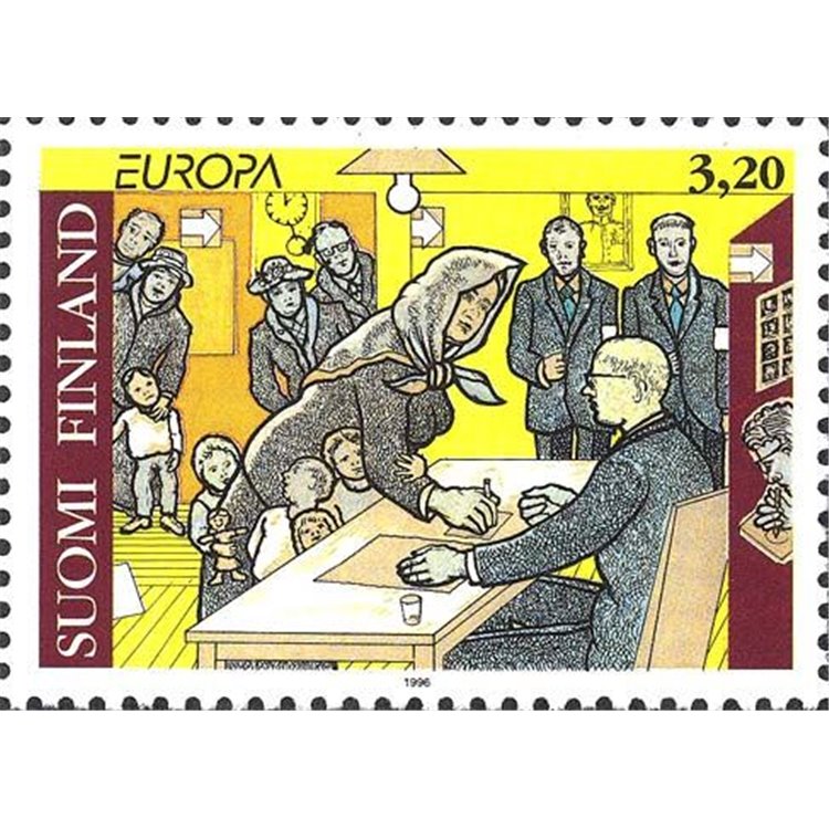 FINLANDIA 1996 Europa MNH**