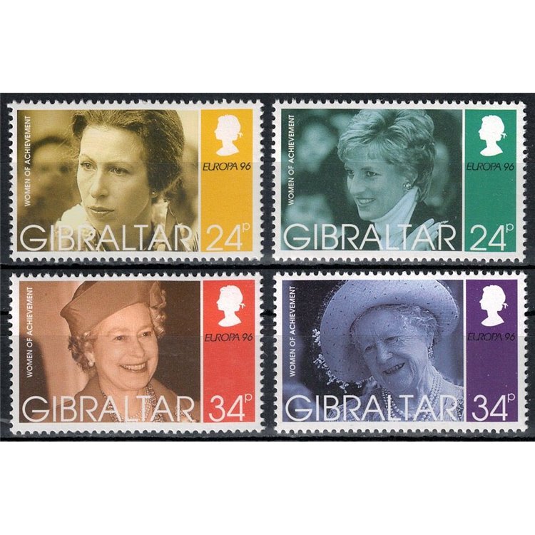 GIBILTERRA 1996 Europa 4v MNH**