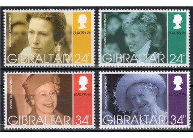 GIBILTERRA 1996 Europa 4v MNH**