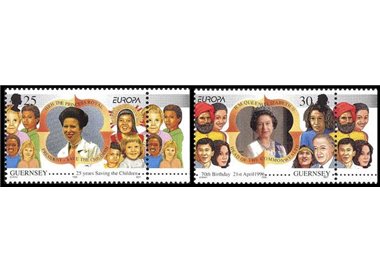 GUERNSEY 1996 Europa 2v MNH**