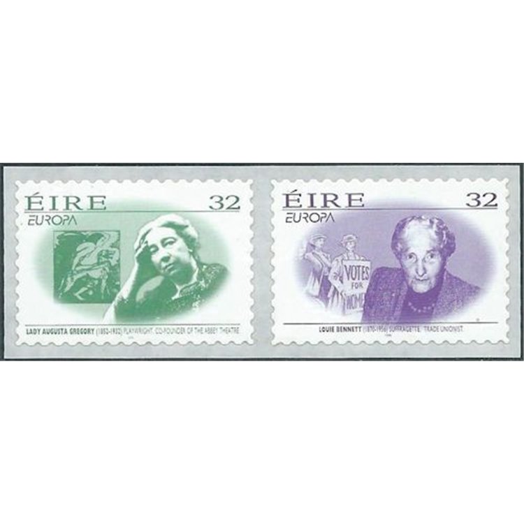 IRELAND 1996 Europe (stickers) 2v MNH**