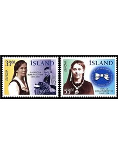 ISLANDA 1996 Europa 2v MNH**