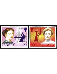 JERSEY 1996 Europe 2v MNH**