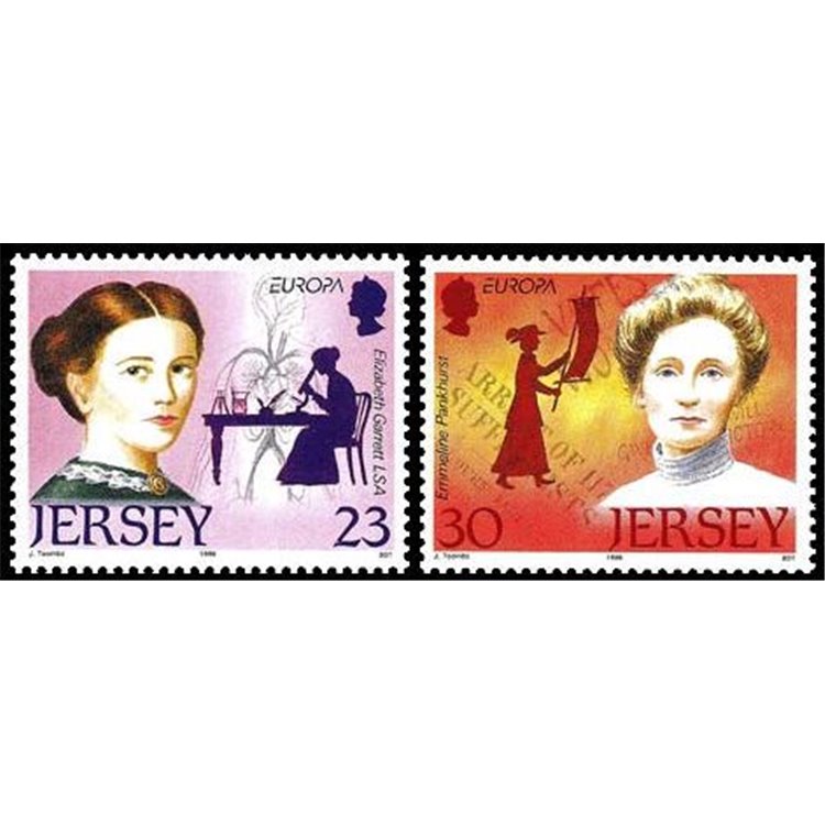 JERSEY 1996 Europa 2v MNH**