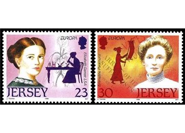 JERSEY 1996 Europe 2v MNH**