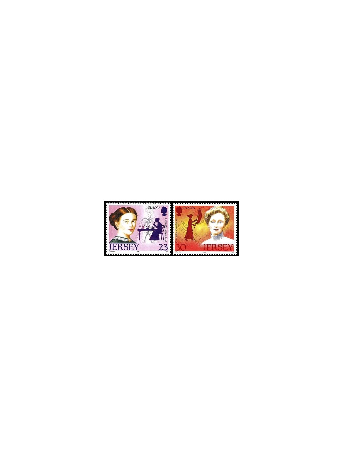 JERSEY 1996 Europa 2v MNH**