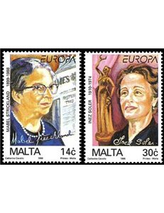MALTA 1996 Europa 2v MNH**
