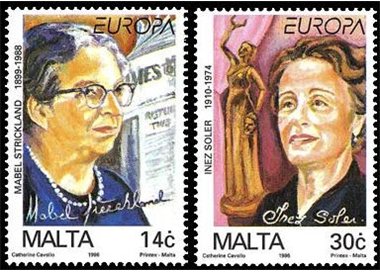MALTA 1996 Europa 2v MNH**