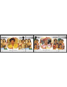 MAN 1996 Europa 2v MNH**