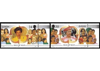 MAN 1996 Europa 2v MNH**