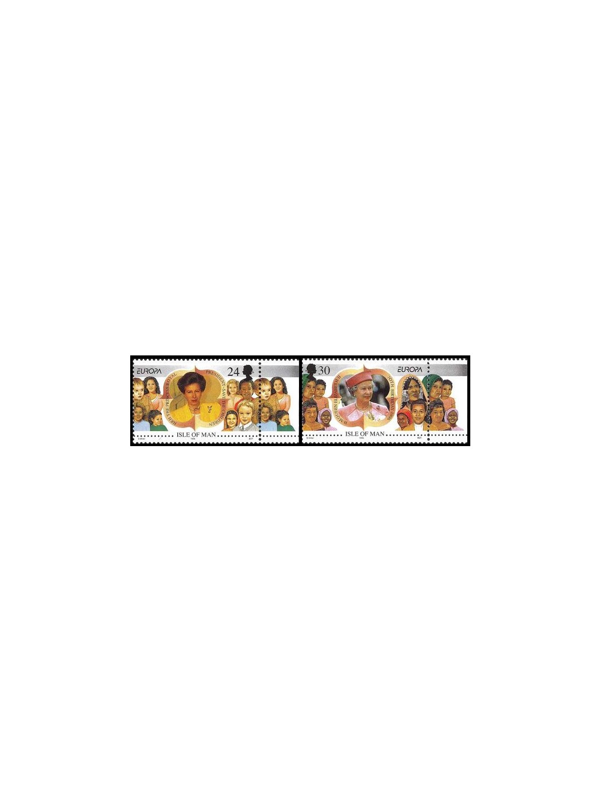 MAN 1996 Europe 2v MNH**