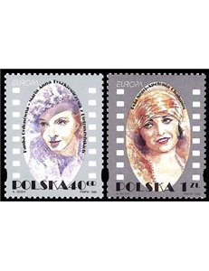 POLAND 1996 Europe 2v MNH**