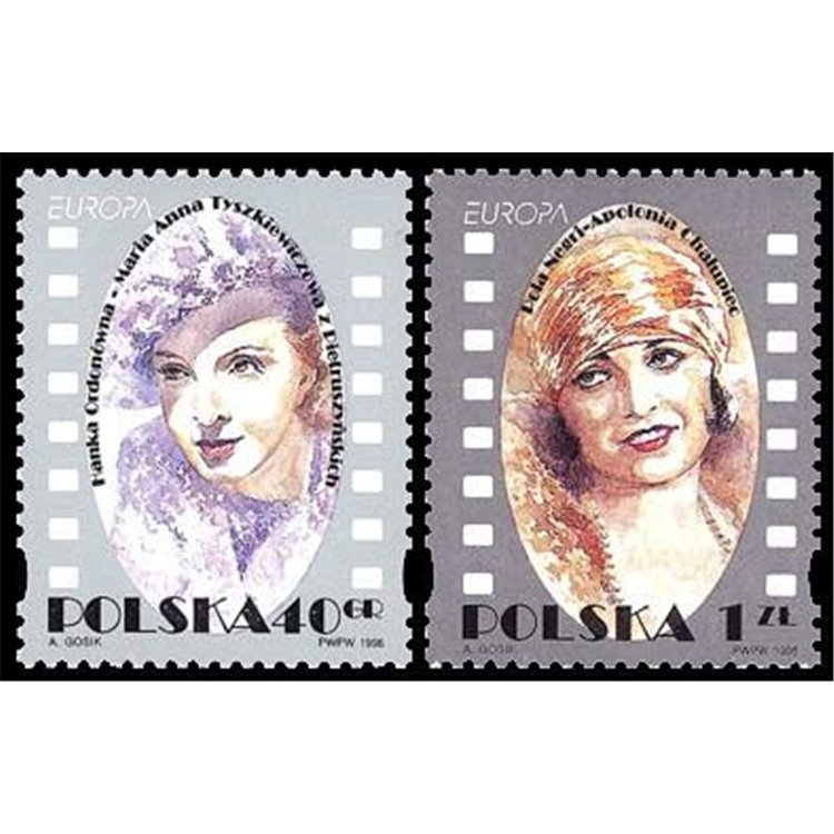 POLAND 1996 Europe 2v MNH**
