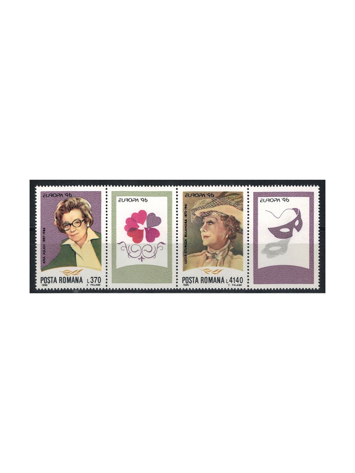 ROMANIA 1996 Europe 2v MNH**
