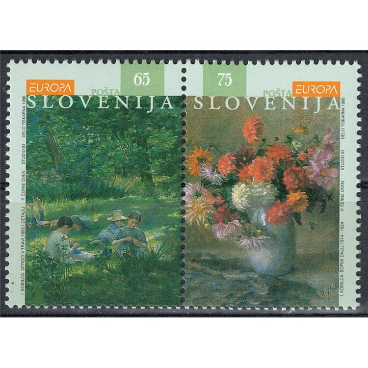 SLOVENIA 1996 Europe 2v MNH**